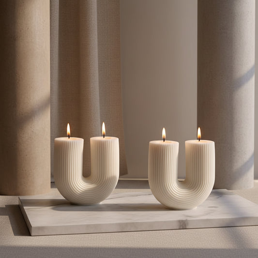 Arch Candle-Natural-Lime, Basil & Citrus-2