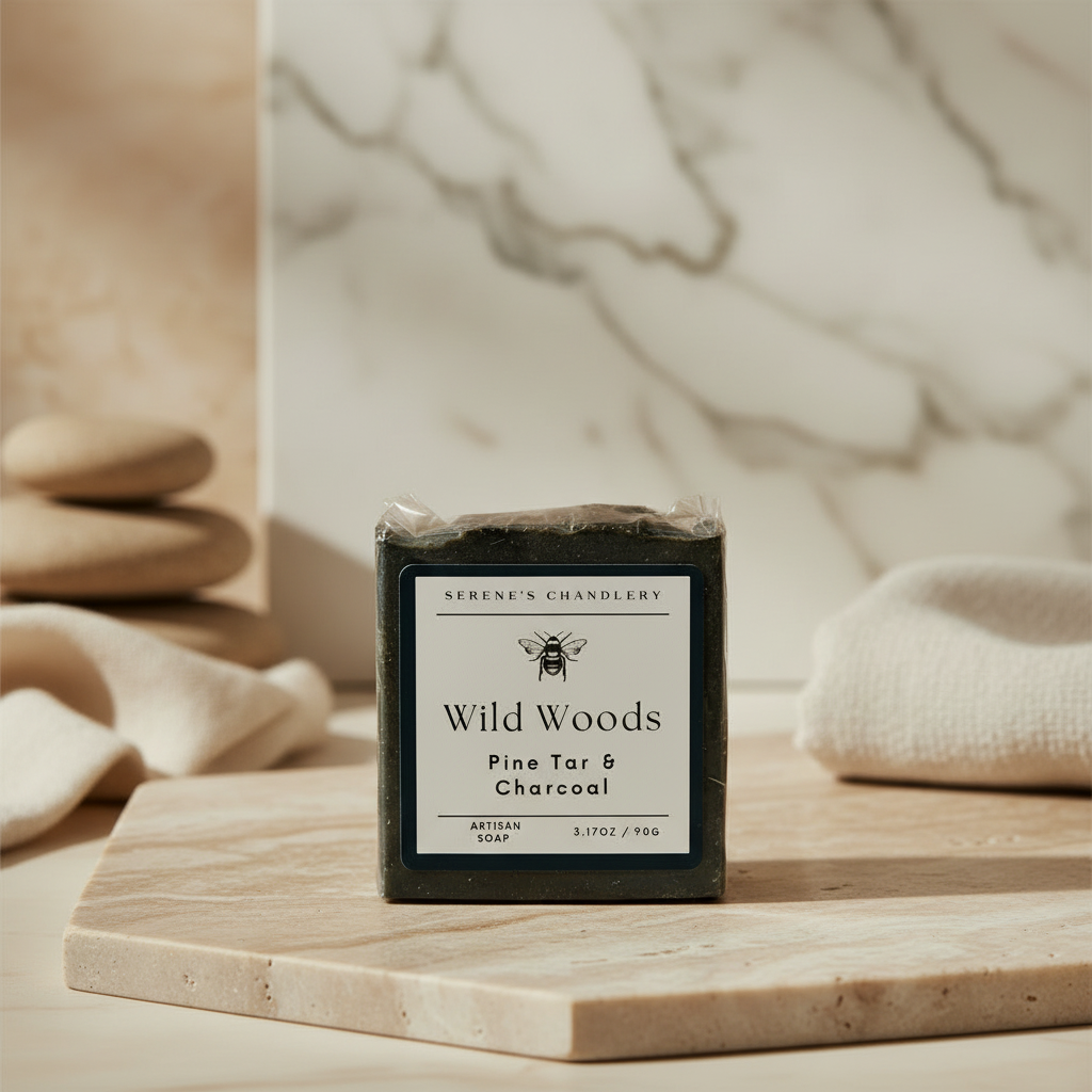 Handmade Pure Soap | With Stockholm Pine Tar