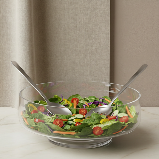 Amaya Glass Bowl – Clear | 26cm