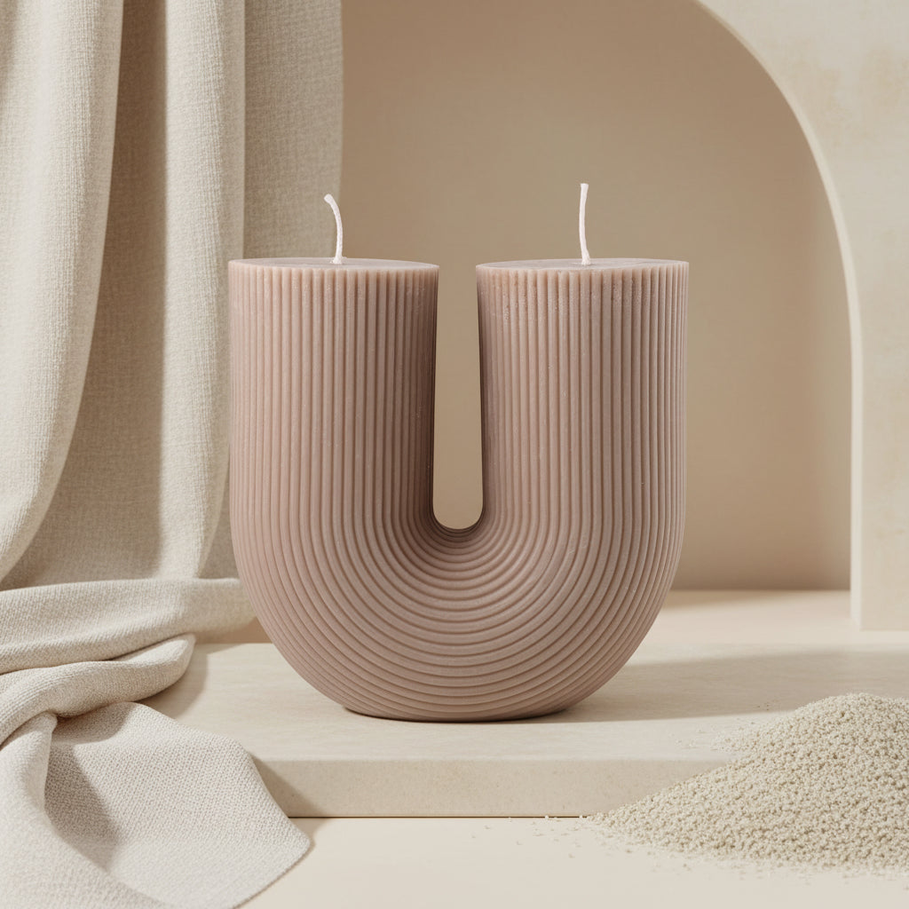 Arch Candle-Beige-Sea Salt & Caramel-0