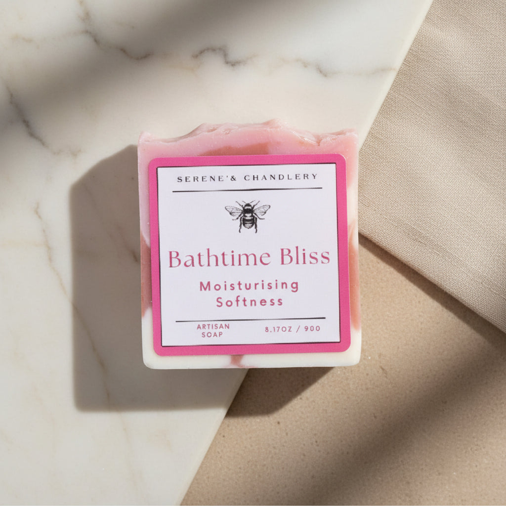 Handmade Pure Soap | Bathtime Bliss | Moisturising Softness