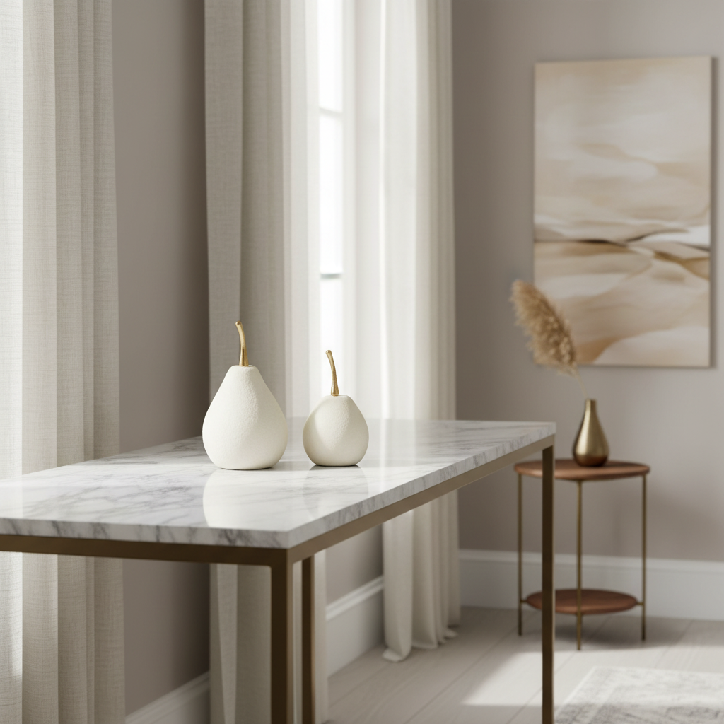 Kawzi Pear Decorative Sculpture