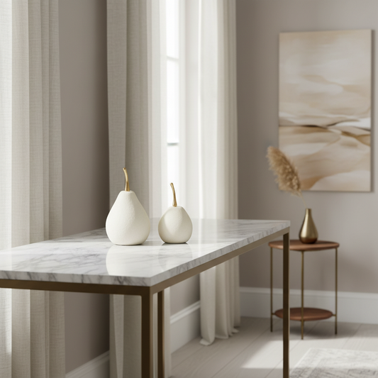 Kawzi Pear Decorative Sculpture